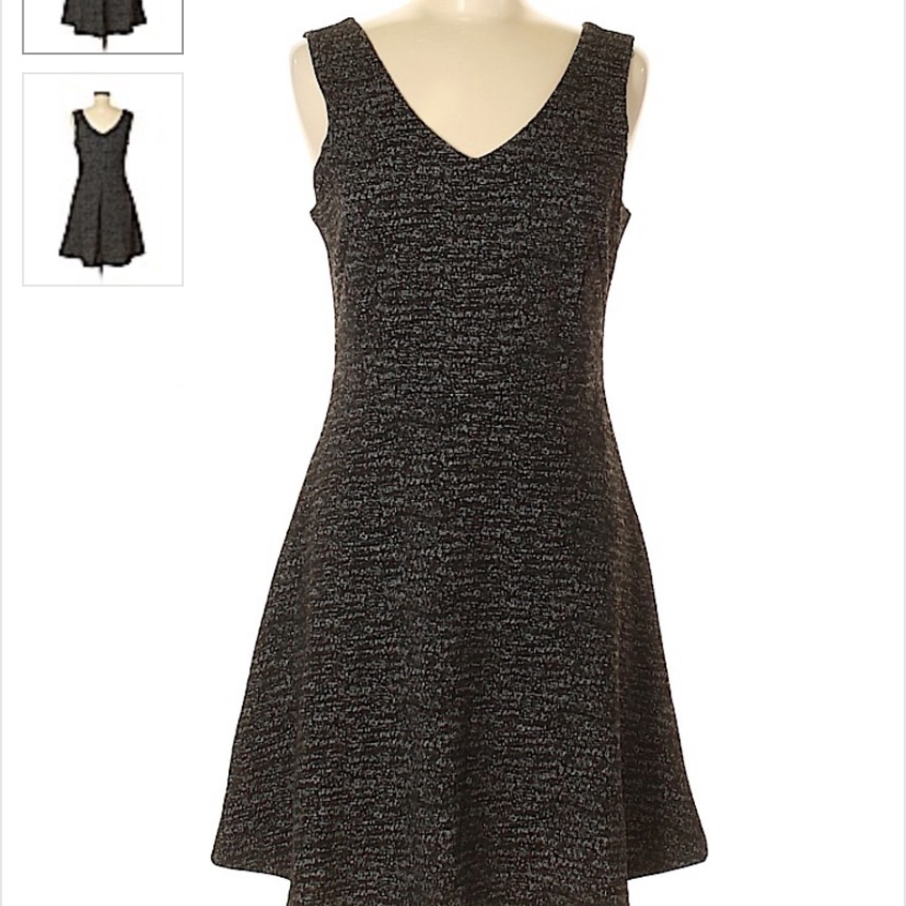 Katherine Barclay Marled Grey Dress